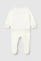 Βρεφικό βαμβακερό σετ Mayoral Newborn απλικέ λευκό 1502.1D.Newborn.PPY2