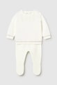 Βρεφικό βαμβακερό σετ Mayoral Newborn απλικέ λευκό 1502.1D.Newborn.PPY2