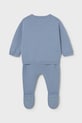 Mayoral Newborn komplet bawełniany niemowlęcy 1502.1D.Newborn.PPY2 niebieski SS26