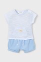 Mayoral Newborn komplet niemowlęcy 2-pack 1626.1H.Newborn.PPY2 niebieski SS26