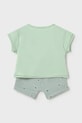 Chłopiec Mayoral Newborn komplet niemowlęcy 2-pack 1626.1H.Newborn.PPY2 zielony