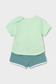 Chłopiec Mayoral Newborn komplet niemowlęcy 2-pack 1627.1P.Newborn.PPY2 zielony
