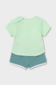 Chłopiec Mayoral Newborn komplet niemowlęcy 2-pack 1627.1P.Newborn.PPY2 zielony