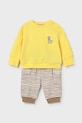 Σετ μωρού Mayoral Newborn 2-pack 1628.1P.Newborn.PPY2 κίτρινο SS26