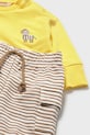 Σετ μωρού Mayoral Newborn 2-pack κίτρινο 1628.1P.Newborn.PPY2