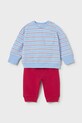 Σετ μωρού Mayoral Newborn 2-pack 1628.1P.Newborn.PPY2 κόκκινο SS26
