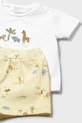 Σετ μωρού Mayoral Newborn 2-pack κίτρινο 1652.1E.Newborn.PPY2