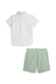 Παιδικό βαμβακερό σετ Polo Ralph Lauren 320B14096001 λευκό SS26