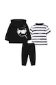 Sada pre bábätká Karl Lagerfeld Z31073.71.81 čierna SS26
