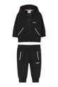 Trenirka za bebe BOSS natpis crna J52849.71.81