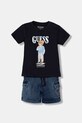 Guess komplet dziecięcy 2-pack aplikacja granatowy I6GG04.K8HM4.PPY2.M