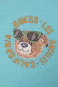 Guess komplet dziecięcy bawełniany niebieski I6GG05.K8HM4.PPY2.M