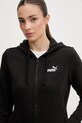 Puma dres damski z bawełny Hooded Sweat suit 691902 czarny