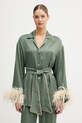 Odzież The Sleeper komplet damski z wiskozy MCSP02P022F zielony