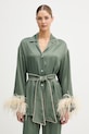 Odzież The Sleeper komplet damski z wiskozy MCSP02P022F zielony