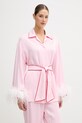 The Sleeper komplet damski z wiskozy MCSP02P006F różowy SS26