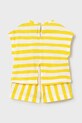 Detská bavlnená súprava Mayoral 1208.4K.Baby.PPY2 žltá SS26
