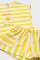 Dievča Detská bavlnená súprava Mayoral 1208.4K.Baby.PPY2 žltá