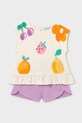 Детски комплект Mayoral еластичен виолетов 1209.4L.Baby.PPY2