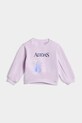 Kojenecká tepláková souprava adidas DISNEY JZ3554 fialová SS26