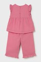 Dziewczynka Mayoral komplet bawełniany dziecięcy 1514.4D.Baby.PPY2 różowy