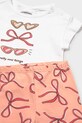 Mayoral komplet bawełniany dziecięcy różowy 1752.4L.Baby.PPY2
