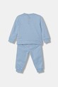 Guess dres bawełniany niemowlęcy 2-pack A6RG13.KA6R4.PPY2 niebieski SS26