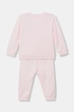Guess dres bawełniany niemowlęcy różowy H6RW02.KA6W4.PPY2.G