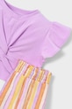 Mayoral komplet dziecięcy fioletowy 3227.6J.Mini.PPY2