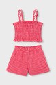 Mayoral komplet dziecięcy 3232.6M.Mini.PPY2 różowy SS26