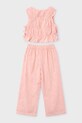 Dziewczynka Mayoral komplet bawełniany dziecięcy 3592.6A.Mini.PPY2 różowy
