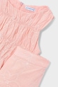 Mayoral komplet bawełniany dziecięcy różowy 3592.6A.Mini.PPY2