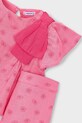 Deklice Otroški komplet z dodatkom lana Mayoral 3594.6C.Mini.PPY2 roza
