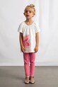 Mayoral komplet bawełniany dziecięcy nadruk różowy 3723.6A.Mini.PPY2
