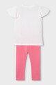 Mayoral komplet dziecięcy 3724.6B.Mini.PPY2 różowy SS26