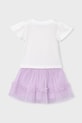 Mayoral komplet dziecięcy 3946.6B.Mini.PPY2 fioletowy SS26