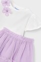 Dziewczynka Mayoral komplet dziecięcy 3946.6B.Mini.PPY2 fioletowy