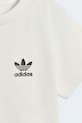 Pamučna dječja trenirka adidas Originals bijela KE2352