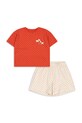 Konges Sløjd komplet bawełniany dziecięcy FAMO BOX FIT SET GOTS KS104802.PPY2 czerwony SS26