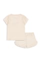 Konges Sløjd komplet bawełniany dziecięcy FAMO FRILL SET GOTS KS104803.PPY2 beżowy SS26