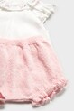 Dziewczynka Mayoral Newborn komplet bawełniany niemowlęcy 1288.2F.Newborn.PPY2 różowy
