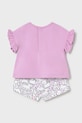 Σετ μωρού Mayoral Newborn 1291.2U.Newborn.PPY2 ροζ SS26