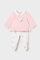Mayoral Newborn compleu bebe tricotaj roz 1592.2B.Newborn.PPY2