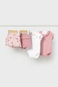 Mayoral Newborn komplet niemowlęcy z elastanem różowy 1640.2H.Newborn.PPY2
