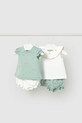 Mayoral Newborn komplet niemowlęcy dzianina zielony 1642.2P.Newborn.PPY2