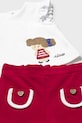 Σετ μωρού Mayoral Newborn 2-pack κόκκινο 1643.2T.Newborn.PPY2