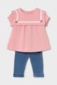Mayoral Newborn komplet niemowlęcy 2-pack 1736.2T.Newborn.PPY2 różowy SS26