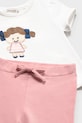 Mayoral Newborn komplet niemowlęcy 2-pack różowy 1736.2T.Newborn.PPY2