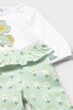 Σετ μωρού Mayoral Newborn 2-pack πράσινο 1741.2H.Newborn.PPY2