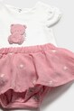 Dziewczynka Mayoral Newborn komplet niemowlęcy 1819.2P.Newborn.PPY2 różowy